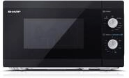 Sharp Mikrowelle YC-MG01E-B mit Grill 20L, 800W Mikrowellenleistung, 1000W Grill,
