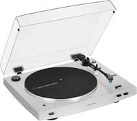 Audio-Technica LP3XBTWH Kabelloser Automatischer Plattenspieler Wei&szlig;