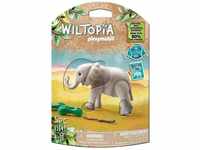 PLAYMOBIL WILTOPIA 71049 Junger Elefant inklusive vielen Zubehör und