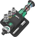 Wera 05004281001 8009 Zyklop Pocket Set 2, Knarren Satz, 17-teilig,...