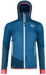 ORTOVOX Damen Sw Col Becchei Hybrid JKT Jacke, Bergblau, L