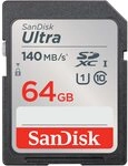 SanDisk Ultra SDXC UHS-I Speicherkarte 64 GB (F&uuml;r Kompaktkameras der Einstiegs- und
