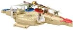 Jurassic World HBT63 - Mini Kampfarena Spielset und Spiel mit 6 Dino-Minifiguren, 2