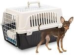 Ferplast Transportbox Katze, Hundetransportbox kleine Hunde und Katzen bis max. 5 kg,