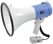 Omnitronic MP-25 Megaphon | Leistungsstarkes 25-Watt-Megaphon mit Sirene | Durch