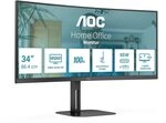 AOC CU34V5C - 34 Zoll WQHD Curved Monitor, Lautsprecher, höhenverstellbar AOC CU34V5C - 34 Zoll WQHD Curved Monitor, Lautsprecher, höhenverstellbar