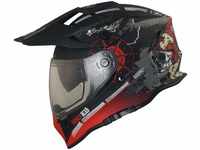 Broken Head Road Pirate VX2 Motocross-Helm - Motorradhelm Mit Sonnenblende - MX