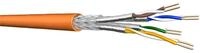 Draka Verlegekabel UC900 SS23 Cat 7, S/FTP, PiMF, orange, 250m Trommel