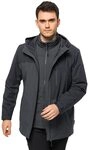 Jack Wolfskin Herren Feldberg 3in1 Jkt M Jacket, Ebony, S EU Jack Wolfskin Herren Feldberg 3in1 Jkt M Jacket, Ebony, S EU
