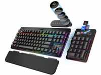 Mountain Everest Max Gaming Tastatur - MX Red, ISO, FR-Layout, Schwarz