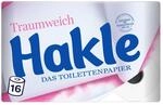 Hakle Traumweich Toilettenpapier &ndash; 16 Rollen, 130 4-lagige Blatt pro Rolle, Sanfte