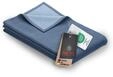 Ibena Stockholm Bio Wolldecke 140x200 cm - 100% Baumwolle, Made in Germany,