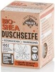 Bio Duschseife mit Seifens&auml;ckchen ohne Plastik und Palm&ouml;l (Shea)