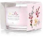 YANKEE CANDLE Duftkerze Votive im Glas Pink Cherry Vanilla Duft Haus innen