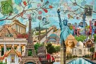 Ravensburger Puzzle 17118 - Gro&szlig;stadt-Collage - 5000 Teile Puzzle mit ber&uuml;hmten