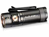 fenix , Hohe Leistung, E18R v2.0 USB C Mini EDC 1200 Lumen Taschenlampe, Schwarz