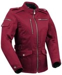 Segura, Motorradjacke LADY LEYTON burgundy, T2