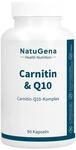 NatuGena Carnitin & Q10, L-Carnitin, f&ouml;rdert die Muskelfunktion und