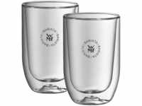 WMF Barista Gläser Set 2-teilig, zwei Latte Macchiato Gläser doppelwandig 280ml,