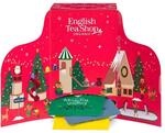 ETS Tee Adventskalender 2026 "Elfen-Dorf" rot | 24 verschiedene BIO Tees 