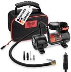 HEYNER&reg;Auto Kompressor 12V elektrische Luftpumpe tragbarer Kompressor 9 bar, mit LED