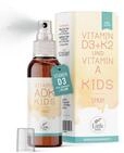 Little Wow Vitamin D3 K2 Spray + Vitamin A f&uuml;r Kinder Vegan I Immunsystem...