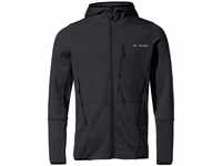 Vaude Herren Men's Monviso Hooded Grid Fleece Jacket Jacke, Schwarz, S EU