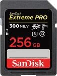 SanDisk Extreme PRO SDHC UHS-II Speicherkarte V90 256 GB (300 MB/s, 8K-, 4K- und