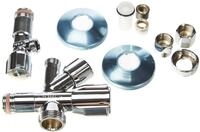 SCHELL 108620699 Armaturenanschluss-Set , Sanit&auml;ranschlussset COMFORT , Zum kalt-