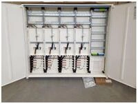 Hager Z&auml;hlerschrank 4x 3.HZ Z&auml;hlerfeld + 1x Verteilerfeld mit APZ, ZB35S