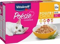 Vitakraft Po&eacute;sie Classique, Nassfutter Katze, Katzennassfutter Gelee, mit...