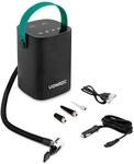 VONROC Kabelloser Mini-Kompressor 12V mit integriertem 2,0Ah-Akku - Digitales