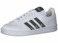adidas Unisex Grand Court Sneakers, Ftwwht/Cblack/Ftwwht, 46 EU