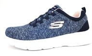 Skechers Damen Sneaker, 38 EU, Blau