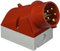 Mennekes (Unternehmen) 101200041 Kn&ouml;pfen Wandmontage, Steckdosen CEE, 400 V, 50&ndash;60