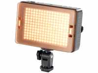 Somikon Fotoleuchte: Foto- und Videoleuchte FVL-1420.d mit 204 Tageslicht-LEDs...
