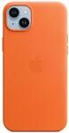 Apple iPhone 14 Plus Leather Case with MagSafe - Orange ​​​​​​​