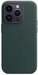 Apple iPhone 14 Pro Leder Case mit MagSafe - Waldgr&uuml;n ​​​​​​​