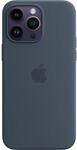Apple iPhone 14 Pro Max Silikon Case mit MagSafe - Sturmblau ​​​​​​​