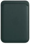 Apple iPhone Leder Wallet mit MagSafe - Waldgr&uuml;n ​​​​​​​