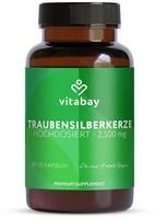Vitabay Traubensilberkerze 2.500 mg &ndash; 120 vegane Kapseln &ndash; Cimicifuga...