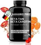 Amando Perez Beta Tan+ Br&auml;unungskapseln Hochdosiert 50.000 I.E. &ndash; 180...
