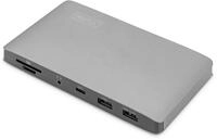 DIGITUS Thunderbolt&trade; 3 Dockingstation 8K, USB Type-C&trade;, USB 3.0, 7-Port, Travel 2X