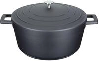 MasterClass Schmortopf mit Deckel, gro&szlig;, 5 l/28 cm, leichter Aluminiumguss,
