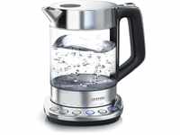 Arendo - Glas Wasserkocher mit Temperatureinstellung - Warmhaltefunktion 30min...