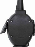 Merten 179851 Vollgummi-SCHUKO-Dreifach-H&auml;ngekupplung, schwarz