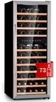 Klarstein Weink&uuml;hlschrank, Getr&auml;nkek&uuml;hlschrank Schmal, K&uuml;hlschrank mit Glast&uuml;r,