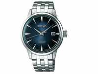 Seiko Herren Analog Automatik Uhr mit Edelstahl Armband SRPB41J1