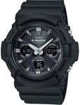Casio Herren Solar Armbanduhr, 52.00mm Geh&auml;usegr&ouml;&Atilde;&Yuml;e mit schwarz analog/digital