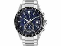 Citizen Herren Chronograph Solar Uhr mit Titan Armband AT8154-82L